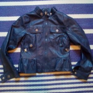 Kid Girls Urban Republic Leather Jacket